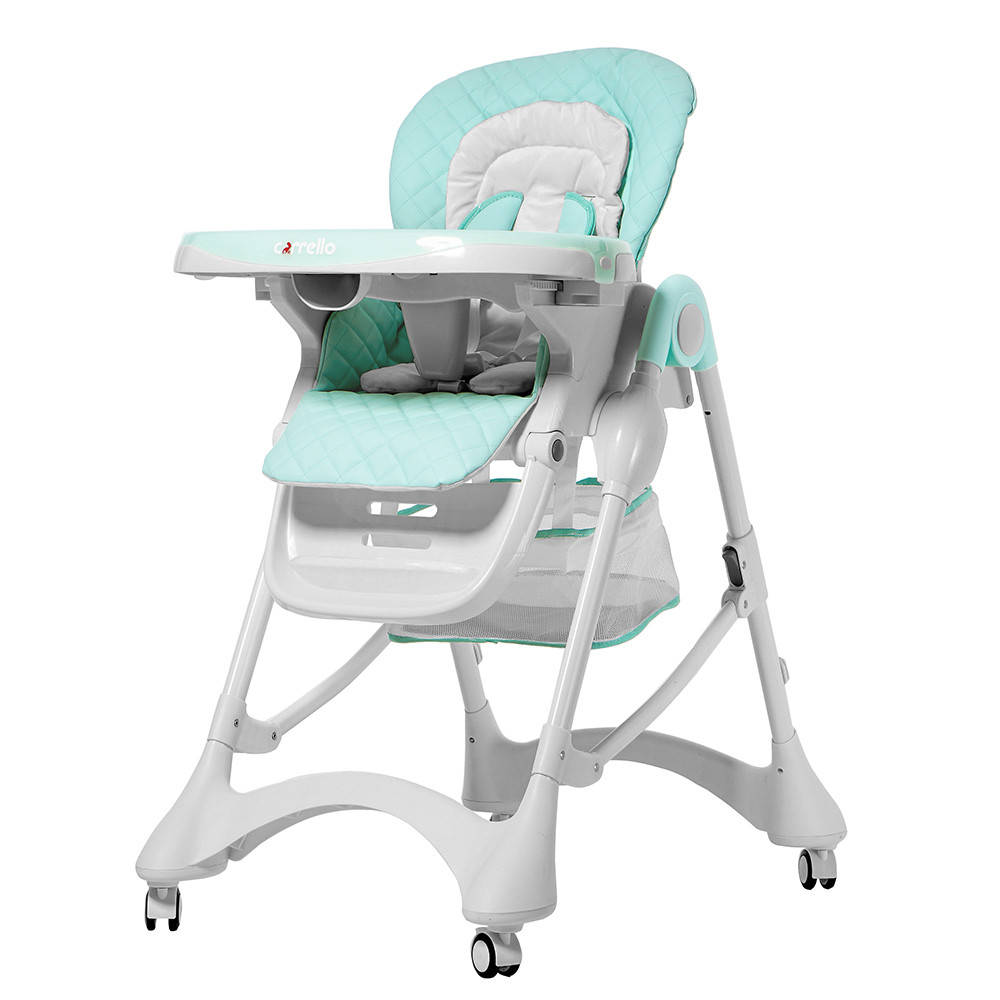 

Стульчик для кормления детский многофункциональный CARRELLO Caramel Sky Blue от 0 до 3 лет небесно голубой