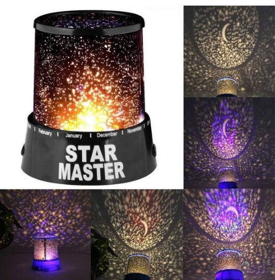 

Ночник проектор звездного неба Star master small Стар мастер