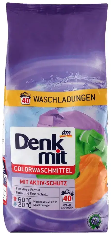 

Пральний порошок Denkmit ColorWaschMittel для кольорової білизни 2,7 кг