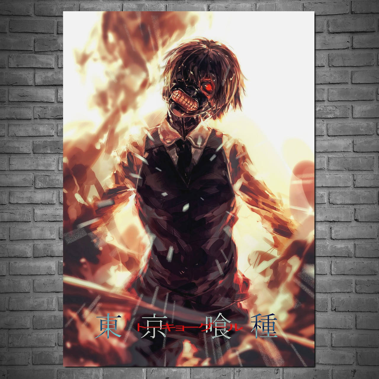 

Плакат "Токийский гуль, Кэн Канэки в огне, Tokyo ghoul" (артикул 2822) 42, Полуглянец, 30