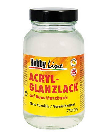 

Лак акриловый синтетический ГЛЯНЦЕВЫЙ для живописи, 250мл, C.Kreul HOBBY LINE