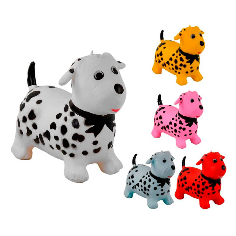 

Прыгун резиновый собачка C 44700 5 цветов