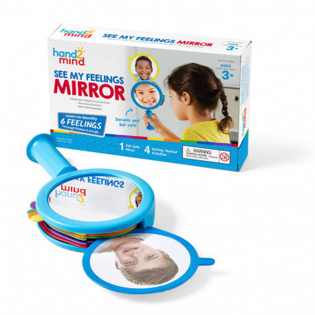 

Логопедическое зеркало Мои эмоции Hand2mind, Разные цвета