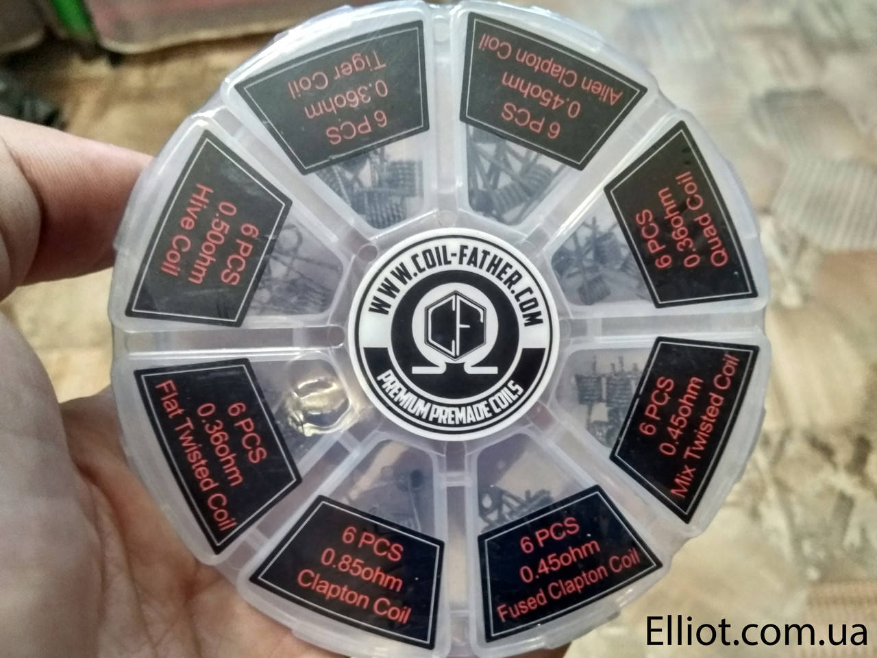 

Набор спиралей Coil Father 48pc 8 in1 койлы