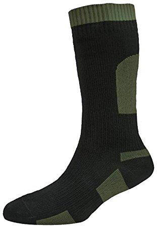 

Водонепроницаемые носки Sealskinz military issue, black/green. Великобритания, оригинал