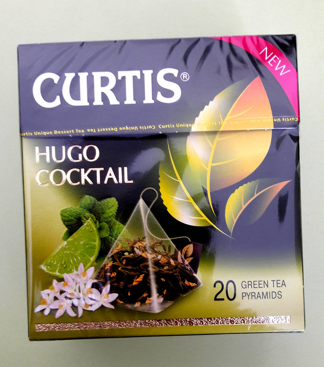 

Чай Curtis Hugo Cocktail 20 пирамидок зеленый