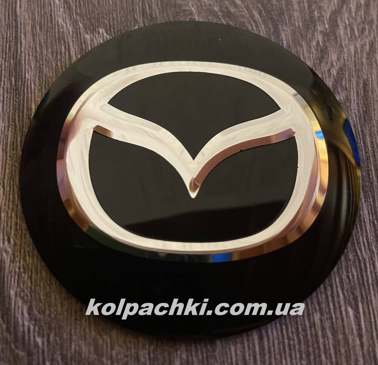 

Колпачки на диски Mazda 56мм 52мм черные