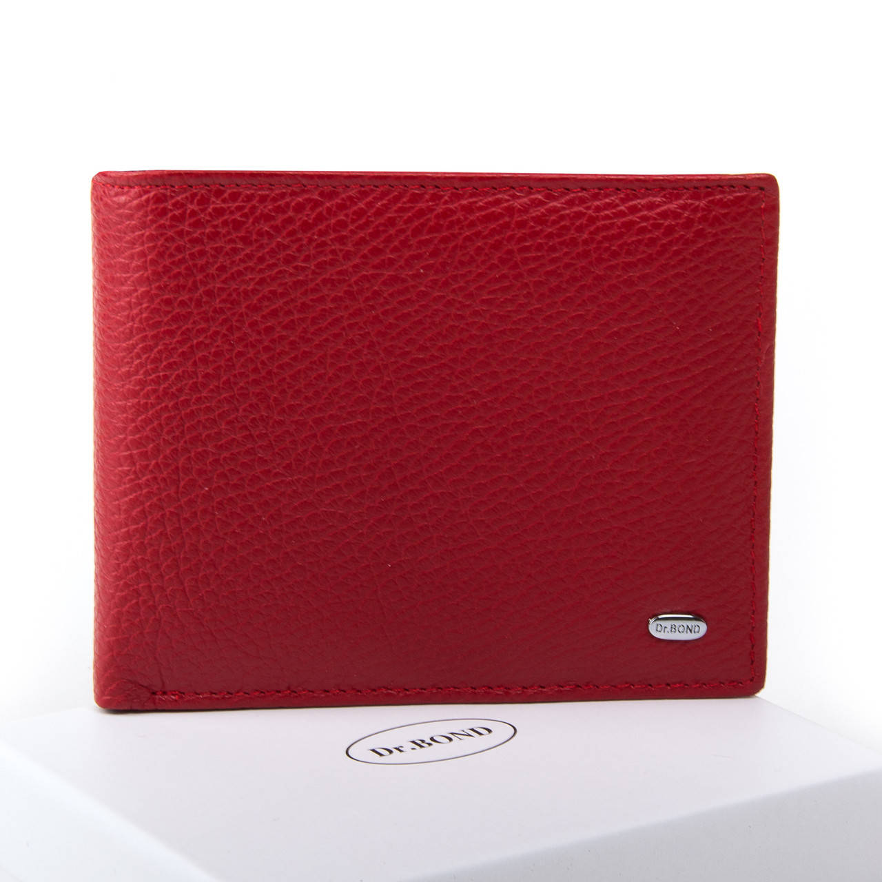 

Жеснкий кошелек Classic кожа DR. BOND WN-7 красный