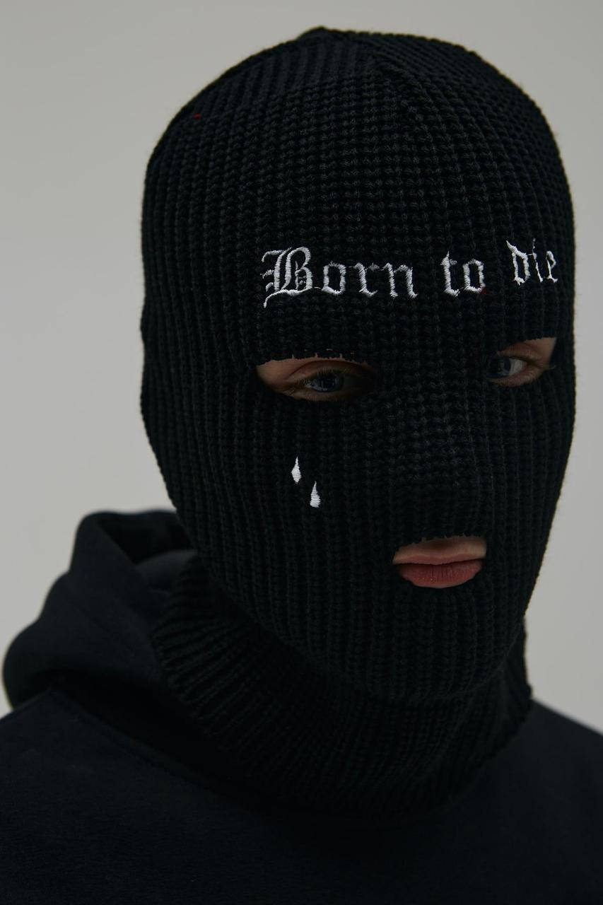 

Балаклава Сльози, чорний, Черный