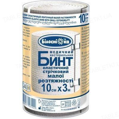 

Бинт эластичный Белоснежка 10 см Х 3 м