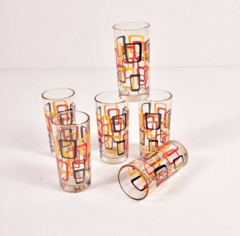 

Стакан набор 6шт 5230/3 Геомерия квадрат 230мл