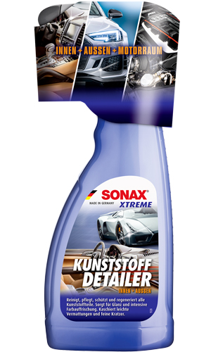

Очиститель и восстановитель пластика SONAX Xtreme Kunststoff Detailer 500мл 201446