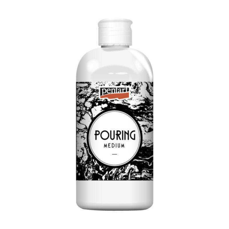

Медиум Pouring но водной основе для акриловых красок, 500 мл, Pentart