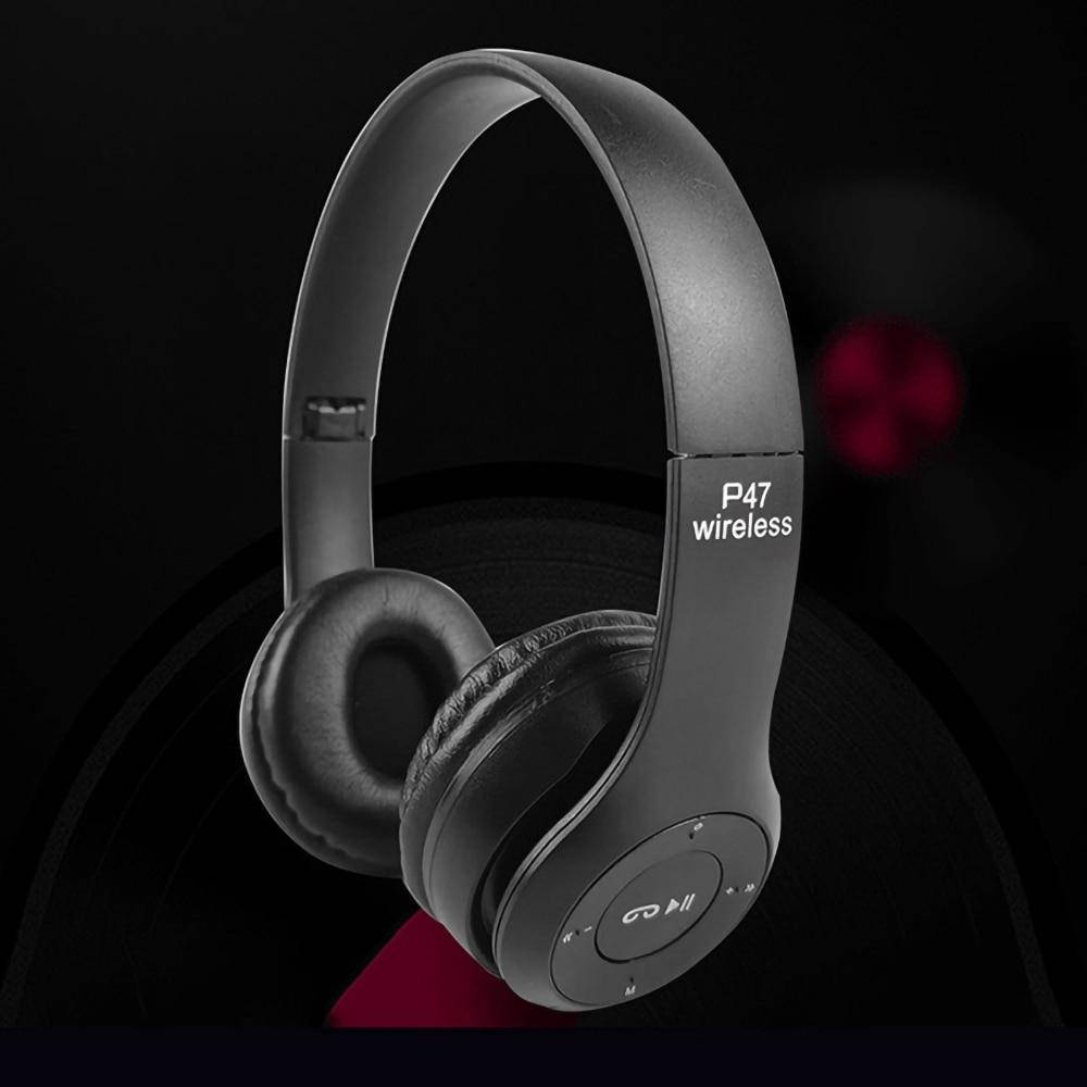 

Наушники Bluetooth Р47 беспроводные, ГАРНИТУРА+MP3+FM+3.5 джек, Красный