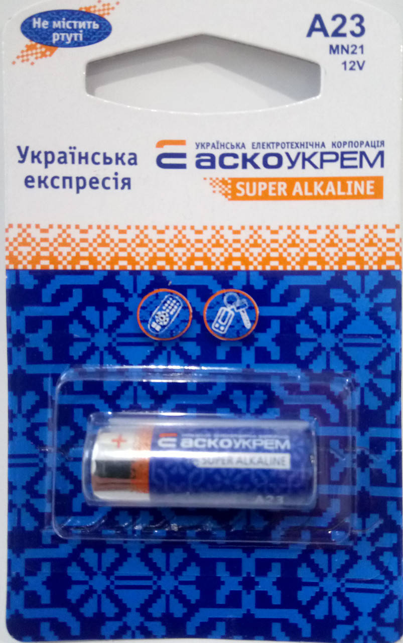 

Батарейка Аско A23 (1шт)