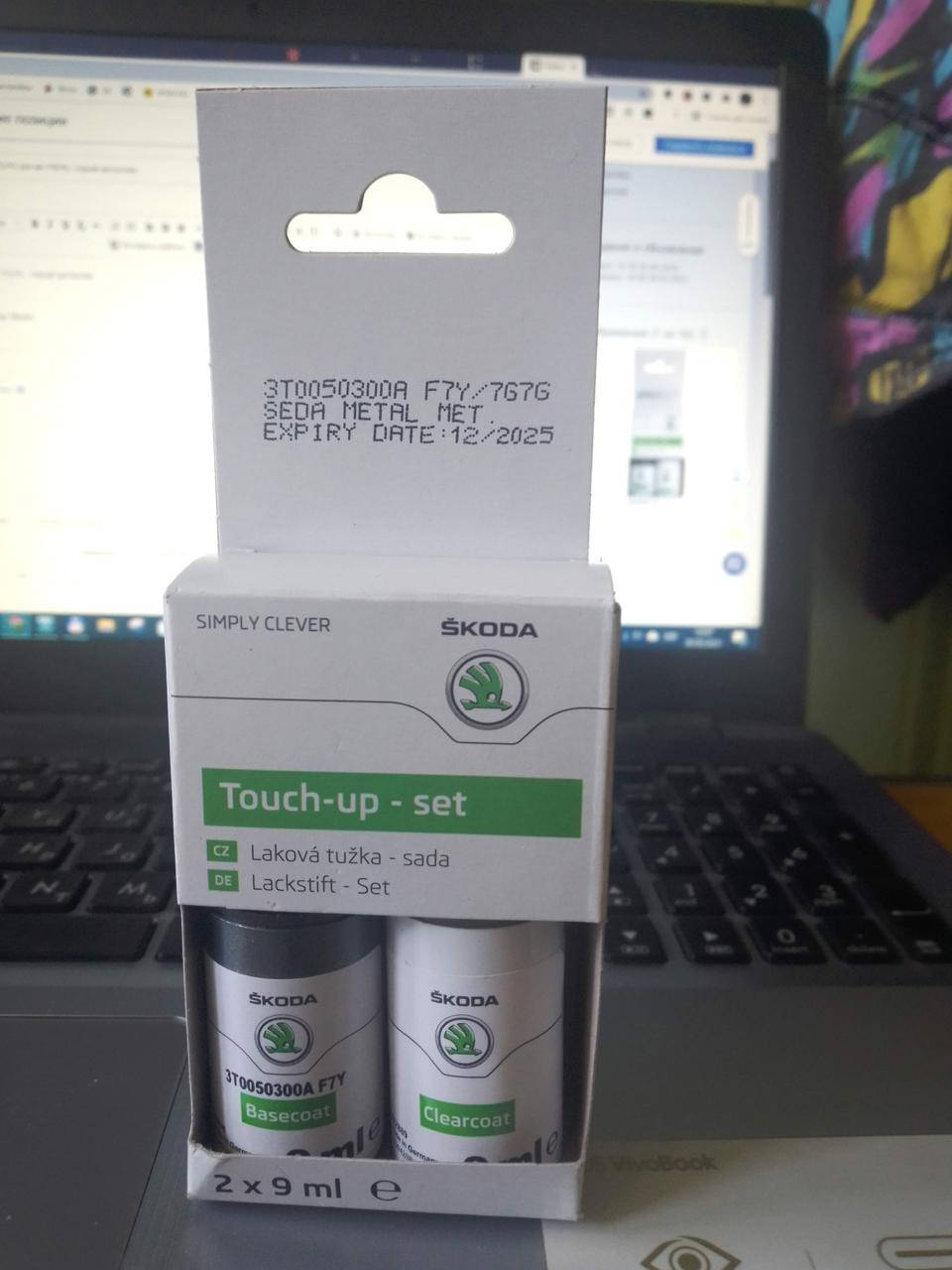 

Карандаш краска F7Y / 7G7G (он же F6F6)- серый металлик