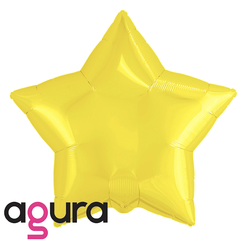 

Фольгированный шар звезда Agura - золотая, 50 см (21')