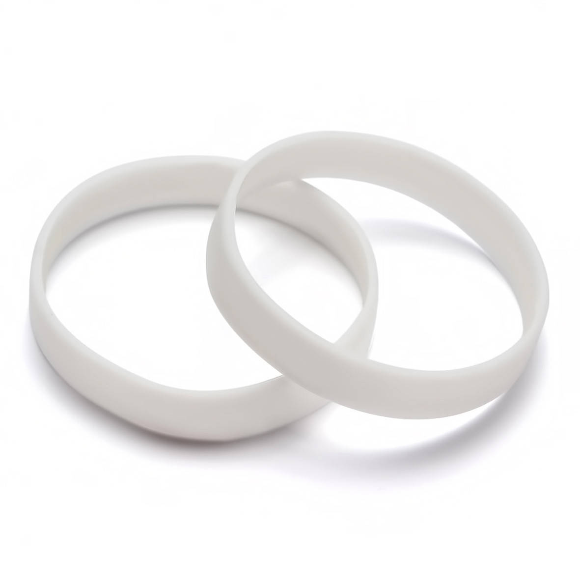 

Браслет силиконовый (белый)