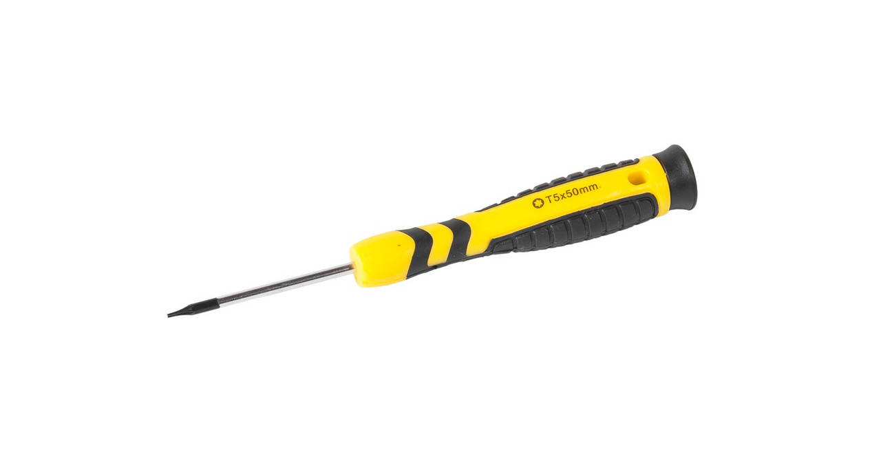 

Отвертка прецизионная MASTERTOOL TORX T5х50 мм 43-0055