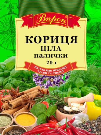 

Корица целая палочки 20 г ТМ "Впрок"