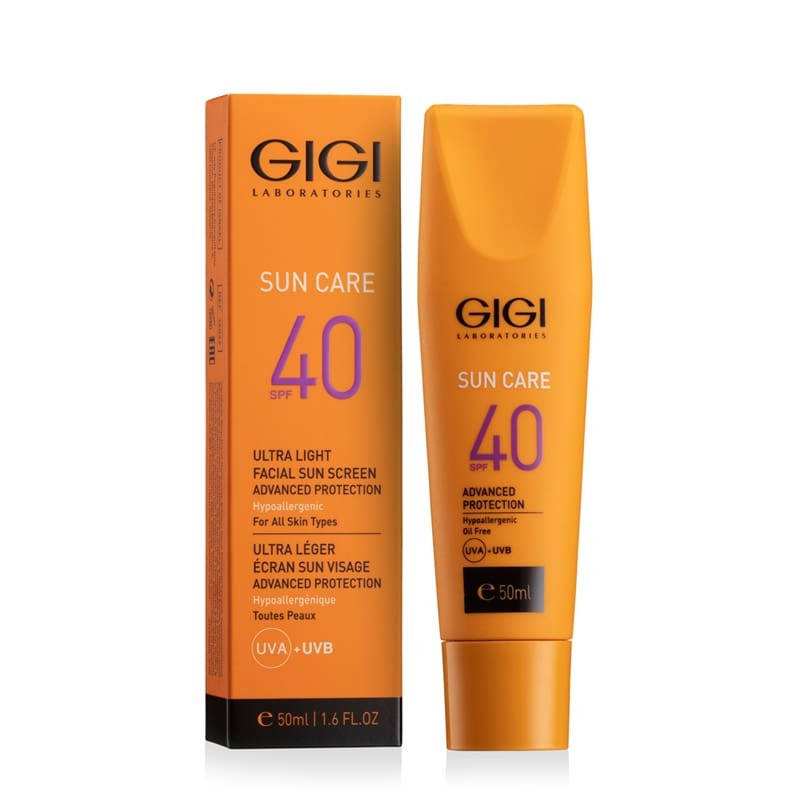 

Эмульсия легкая увлажняющая SPF 40 GiGi Sun Care Ultra Light SPF 40 50 мл