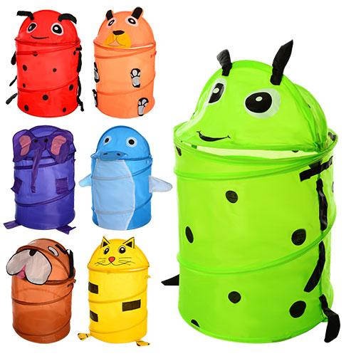 

Корзина для игрушек Toys Животные (М-1039), Оранжевый