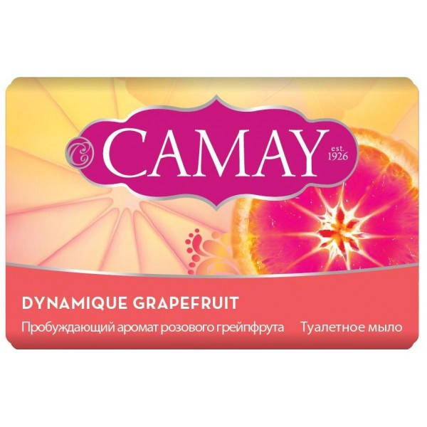 

Мыло туалетное CAMAY грейпфрут, 85 г.