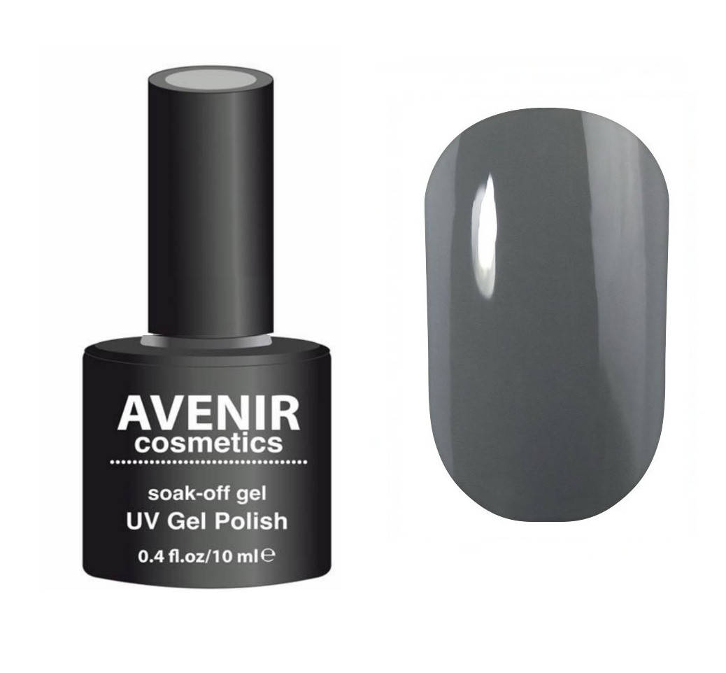 

Гель-лак AVENIR Cosmetics №203 Благородный серый