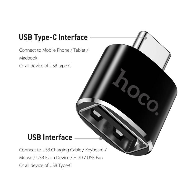 

USB переходник Type-C to USB HOCO UA5