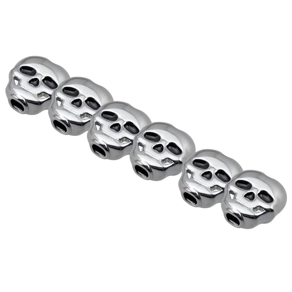 

Колпачки для колков колки гитари электрогитары и акустической гитары череп форма хром