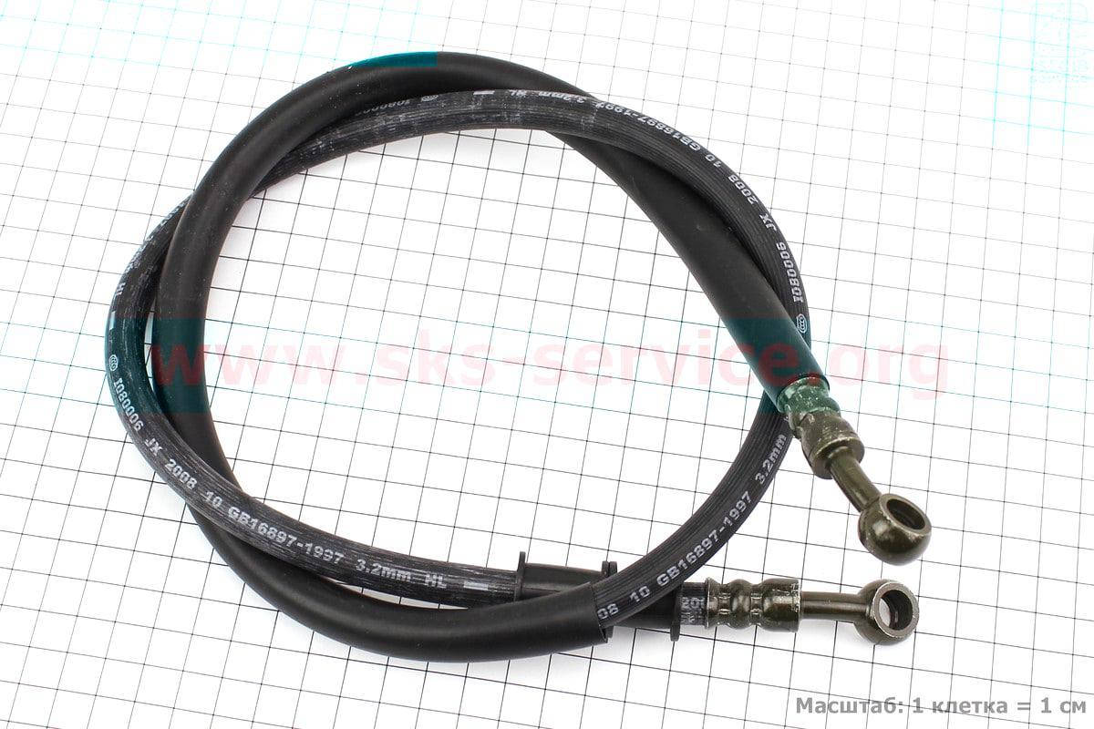 

Шланг тормозной передний 107см (под болт-штуцер 10/10мм) (317255)