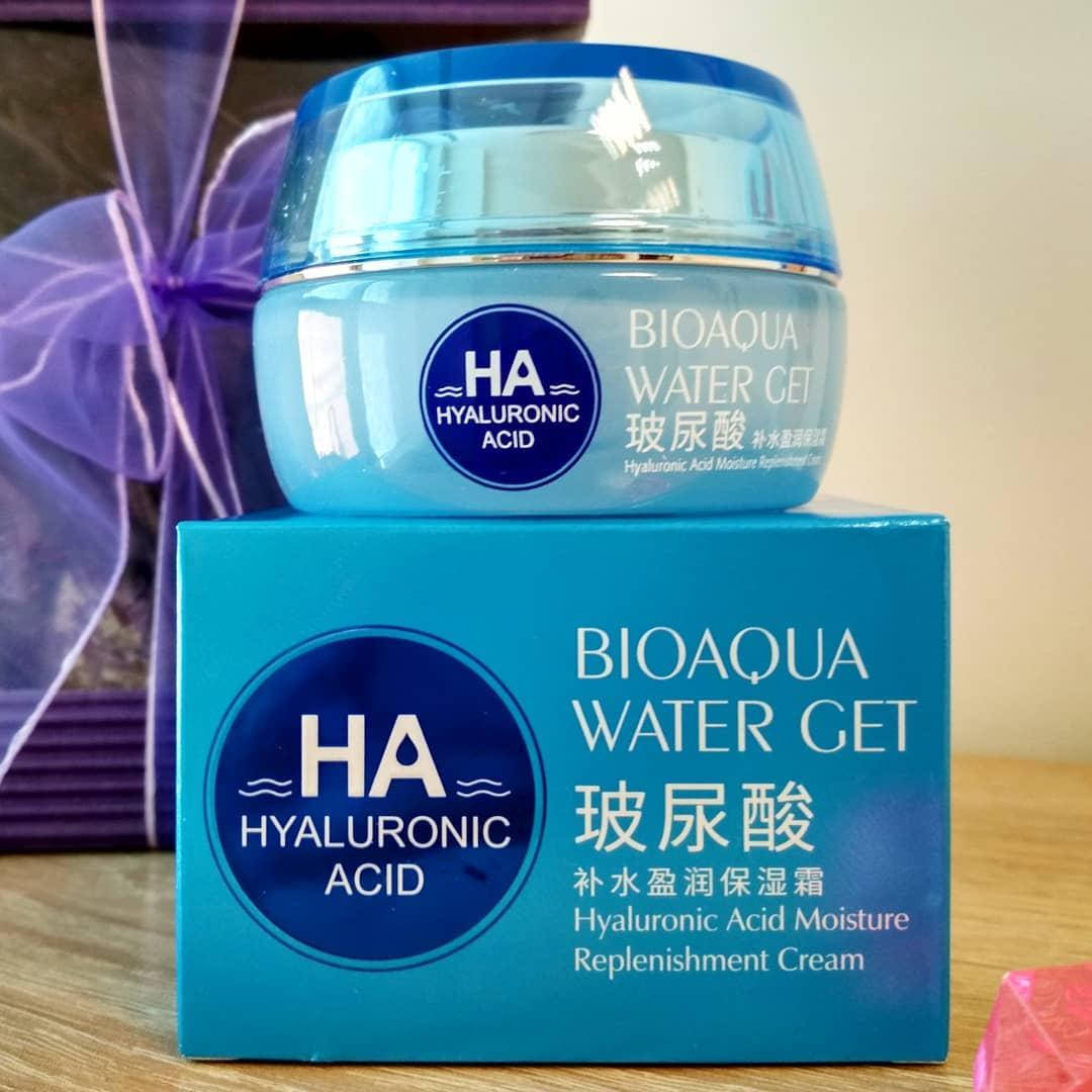 

Крем для лица BioAqua Water Get Hyaluronic Acid Cream с гиалуроновой кислотой, 50 г