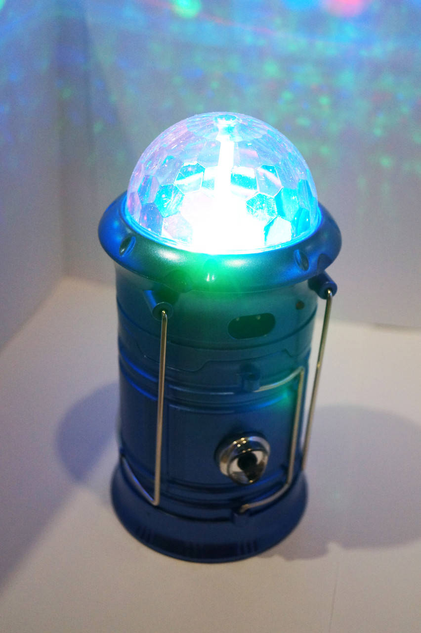 

Фонарь для кемпинга с цветомузыкой HL-5801, Черный