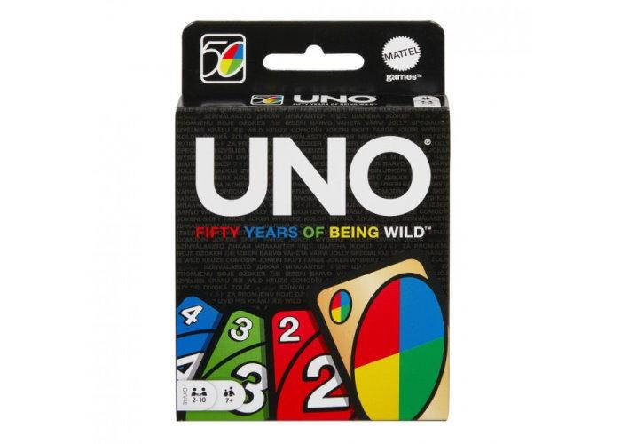 

Настольная игра Mattel Уно: 50-летний юбилей (UNO Fifty years of being wild) (GYV48)