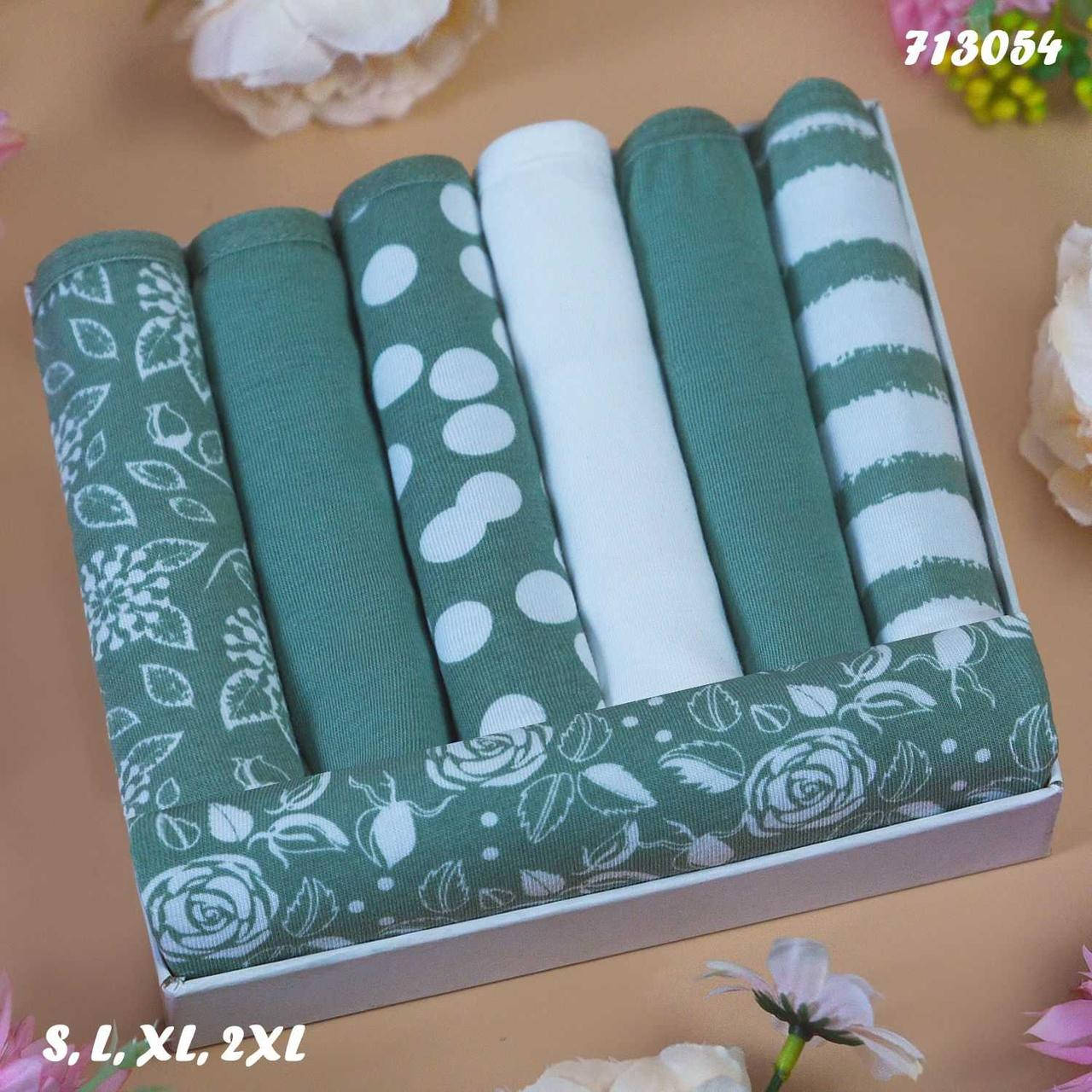 

Женские хлопковые трусики недельки Nicoletta 7 шт. M, L L