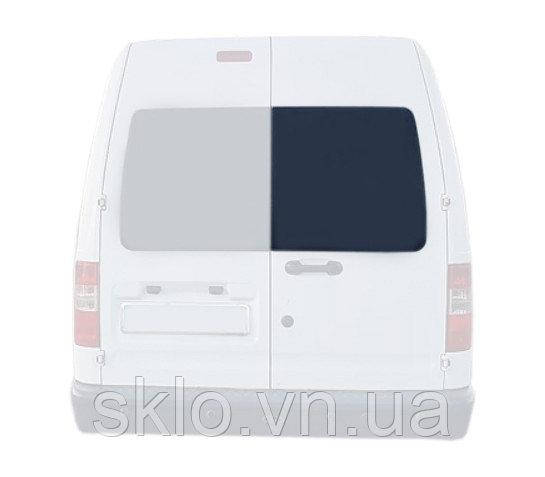

Заднее стекло Ford Connect (02-13) Правое на розпашную дверь Без електрообогрева (Форд Коннект), Зелёный