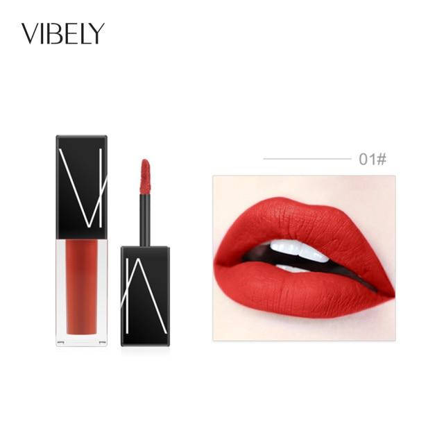

Жидкая матовая помада для губ Vibely Lipstick #01, 4,5мл