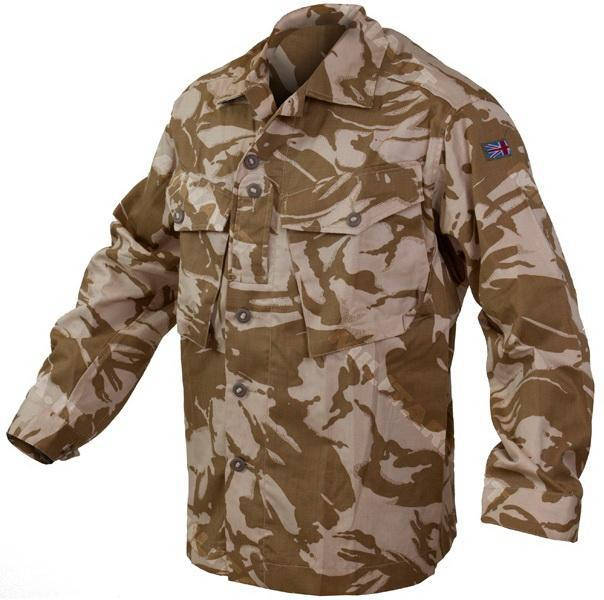 

Китель ДДПМ - Британских ВС. JACKET COMBAT "Tropical", DPM desert.