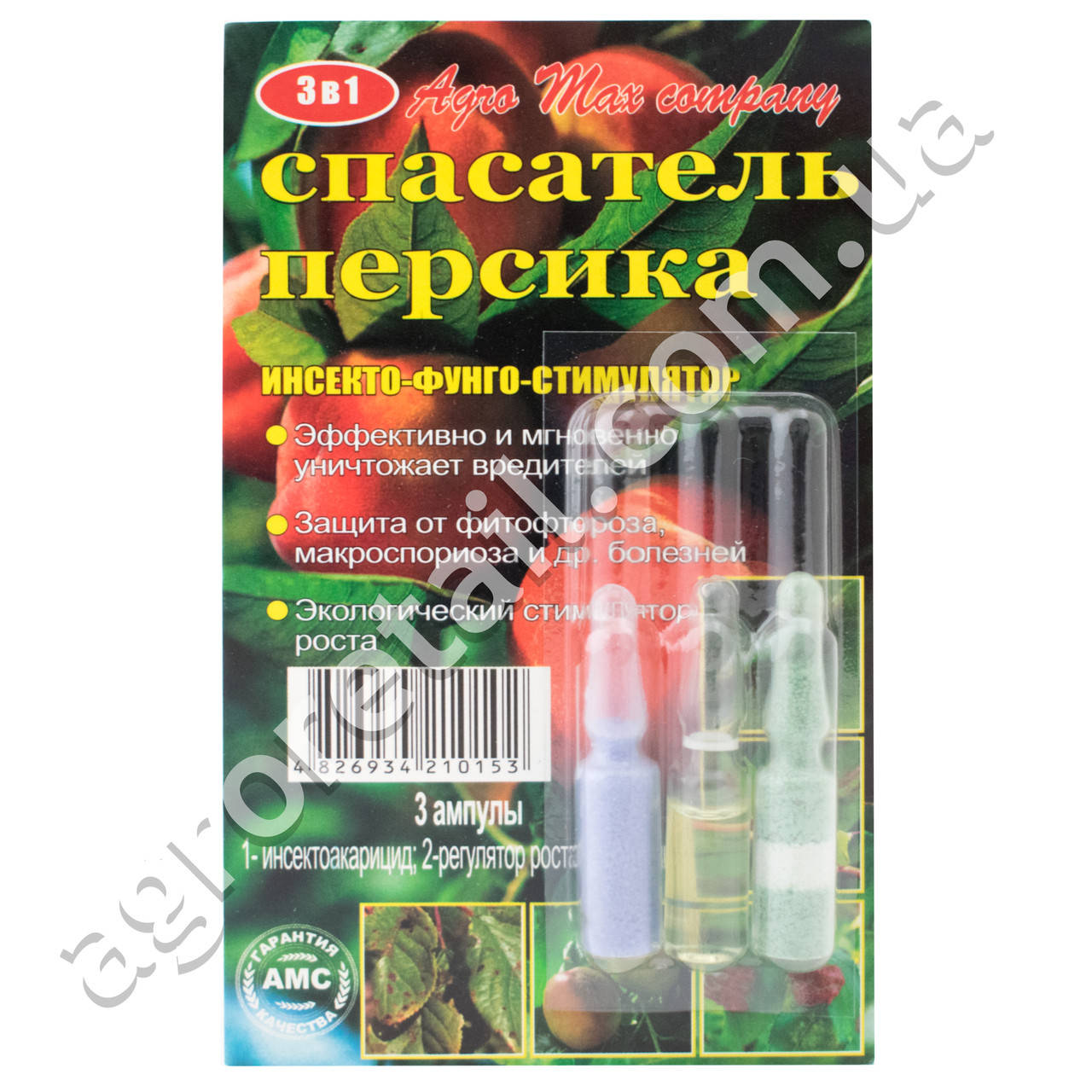 

Спасатель персика 3 ампулы Agro Max