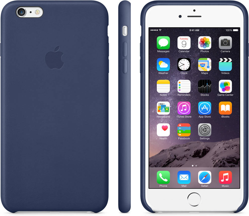 

Оригинальный силиконовый чехол для Apple iPhone 6/6s Soft Touch (4.7") Темно-синий