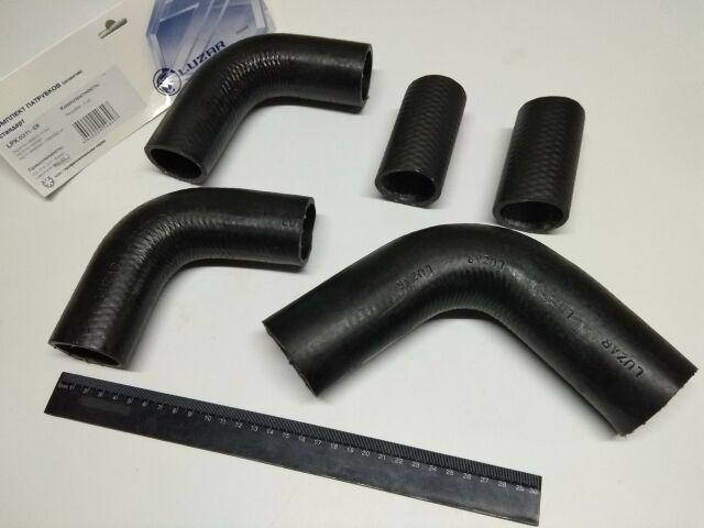 

Патрубки радиатора охлаждения, ГАЗ 3110 (406 дв.), Лузар 5 шт. в упак. (LPK 0311)