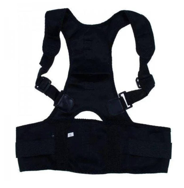 

Корректор осанки магнитный Real Doctors Posture Support | Корректирующий корсет для спины Черный