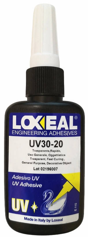 

УФ-клей для стекла. металла густой Loxeal 30-20, 50 мл