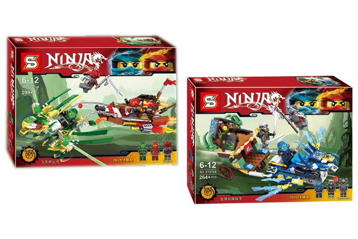 

Конструктор лего Senco Ниндзяго 876 Ninjago, см. описание