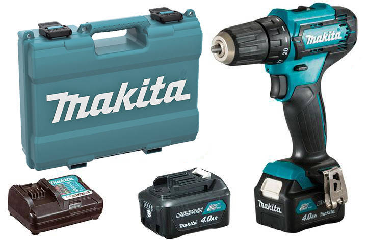 

Аккумуляторный шуруповерт Makita DF333DWME + 2 акб 12 V 4 Ah + з/у + кейс