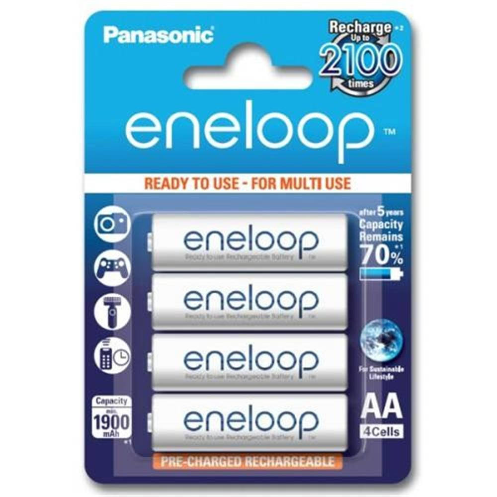 

Аккумулятор PANASONIC Eneloop AA/R6 min 1900mAh