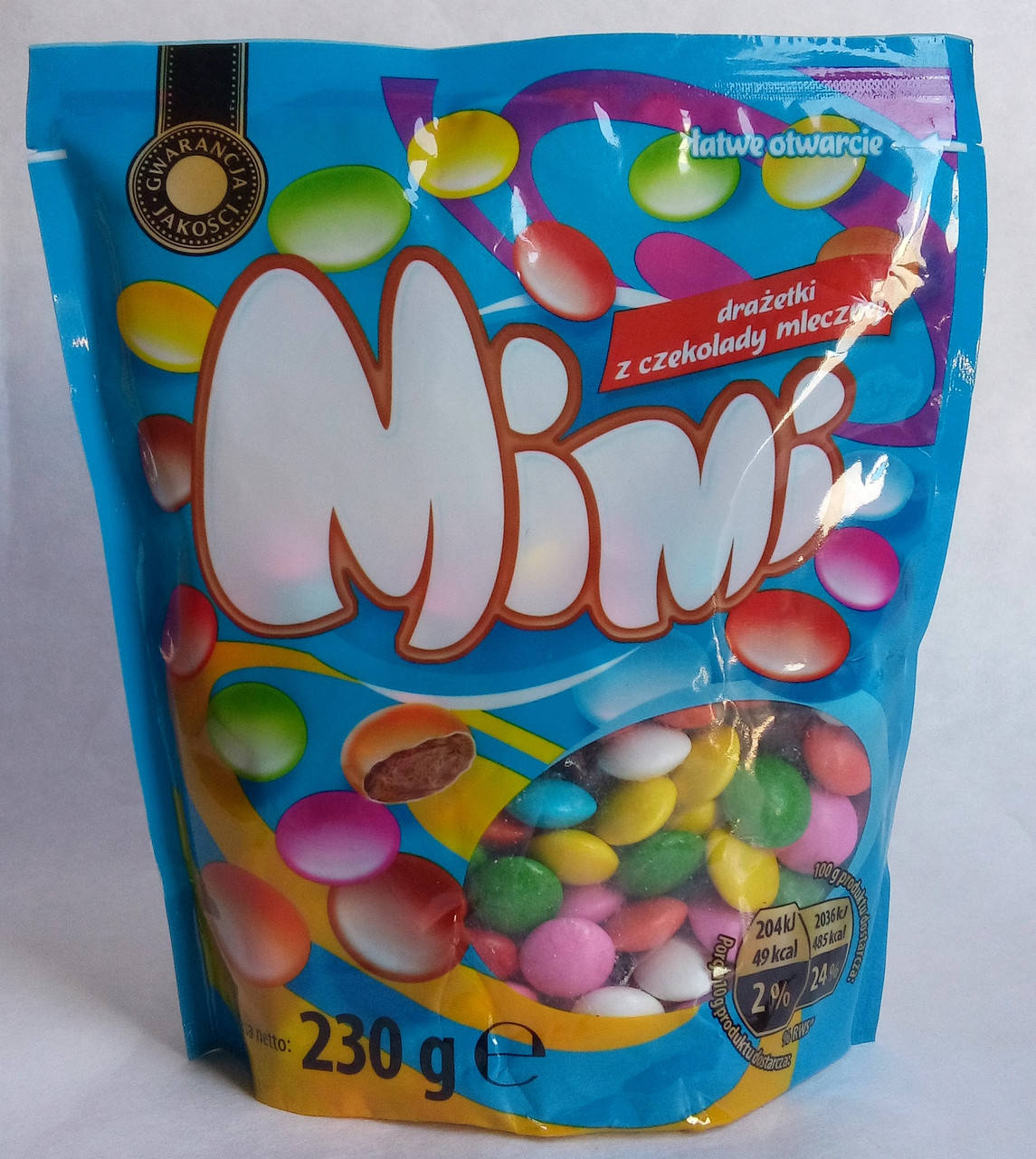 

Mimi drazetki разноцветные шоколадные драже 230 г Польша