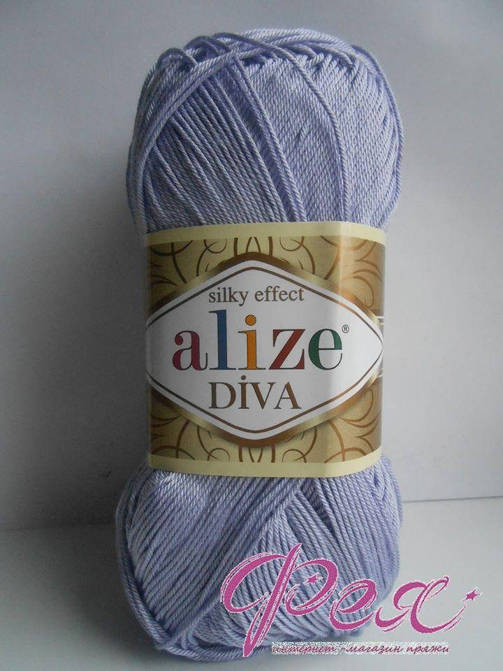 

Пряжа Ализе Дива ( Alize Diva ) №158