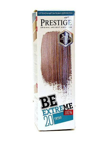

Оттеночный бальзам для волос Vip's Prestige Be Extreme титан, 100 мл