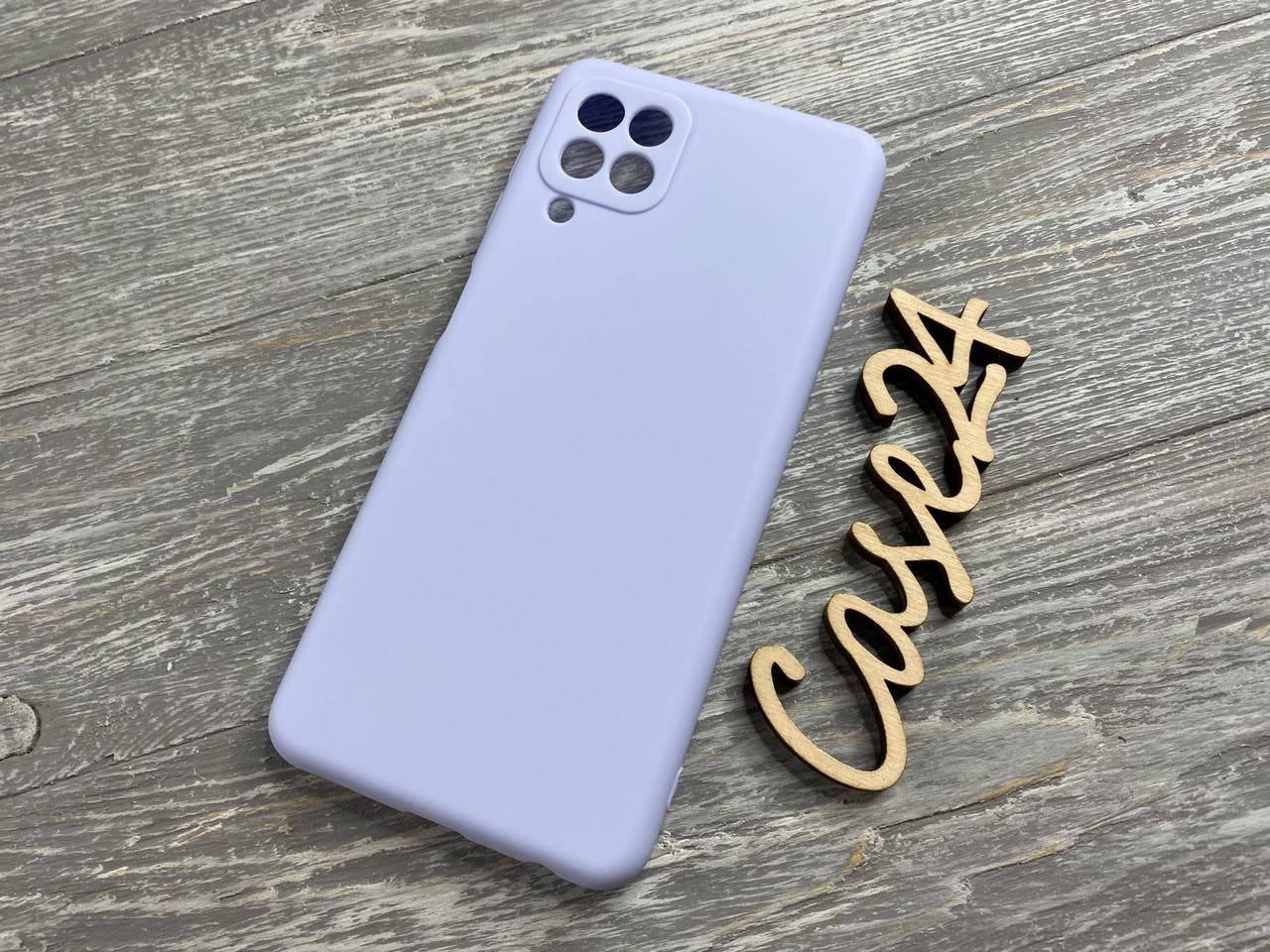

TPU чехол Smitt накладка бампер для Samsung Galaxy M32 (6 цветов) голубой